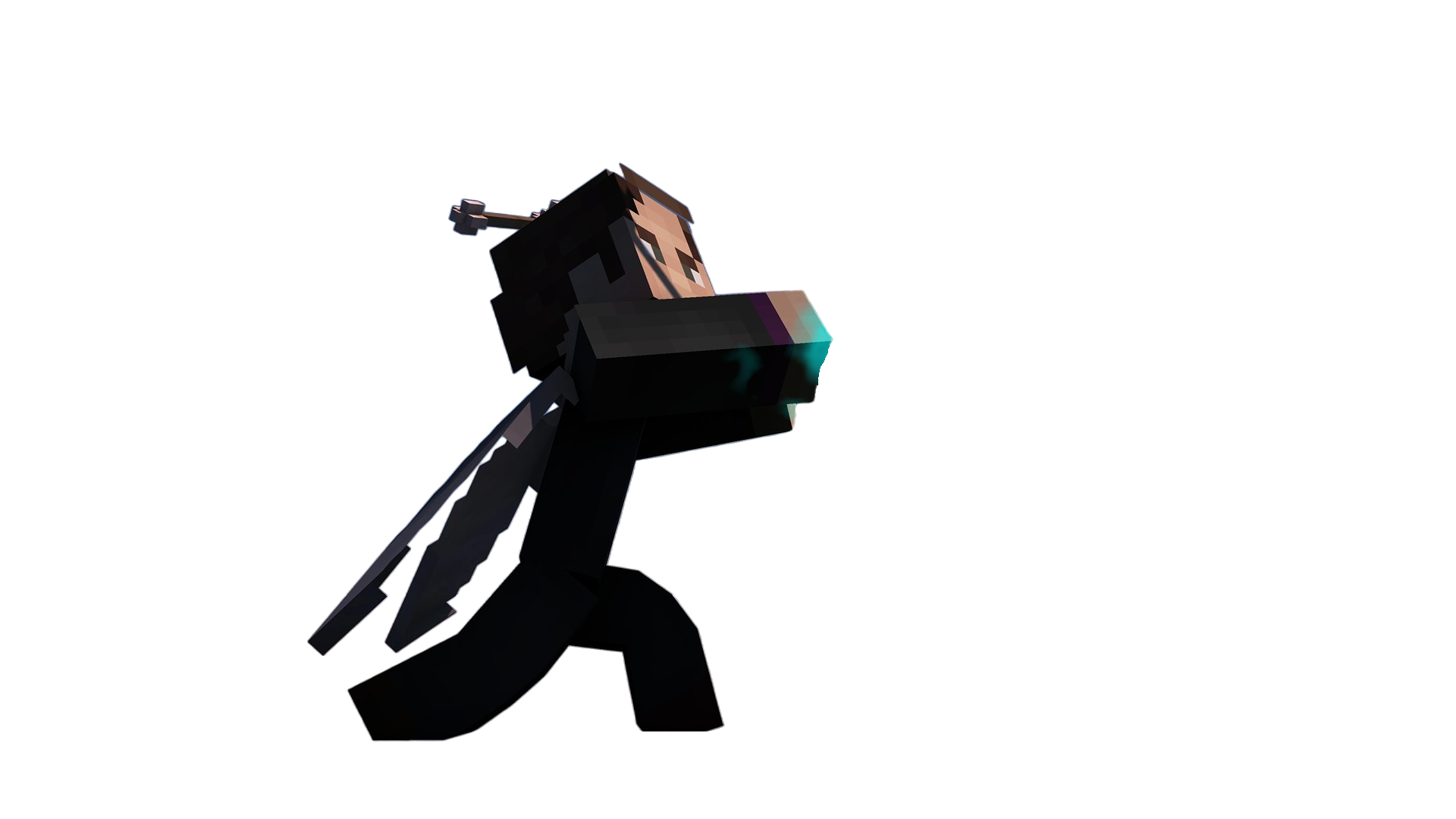 Minecraft Character Left